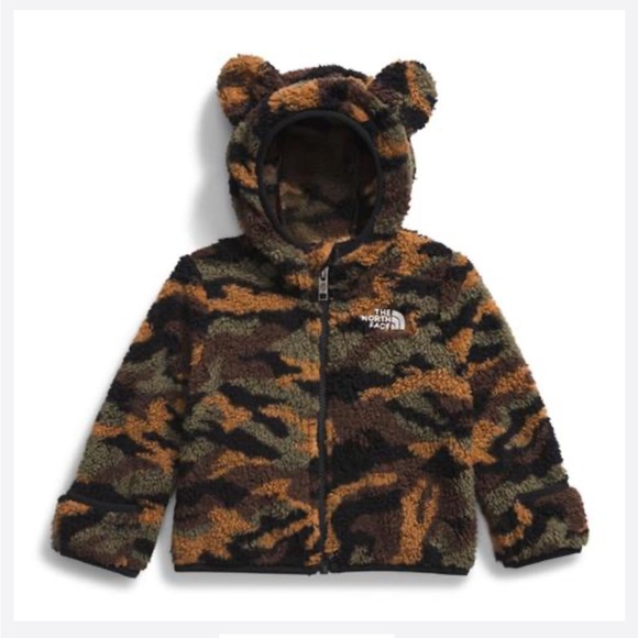 NWT TNF Black TNF Camo Small Print Sz 2 or 3 toddler - Picture 1 of 9